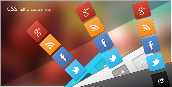 CodeCanyon CSShare Social Media Icons Footer 3987159 CodeCanyon CSShare Social Media Icons Footer 3987159