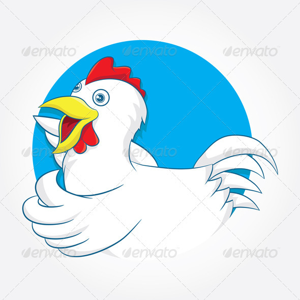 GraphicRiver Chiken Circle Blue 3993511 GraphicRiver Chiken Circle Blue 3993511