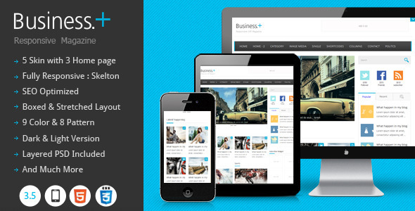 ThemeForest Business Magazine Wordpress Theme 3967039 ThemeForest Business Magazine Wordpress Theme 3967039