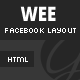 Wee | Facebook Template - ThemeForest Item for Sale