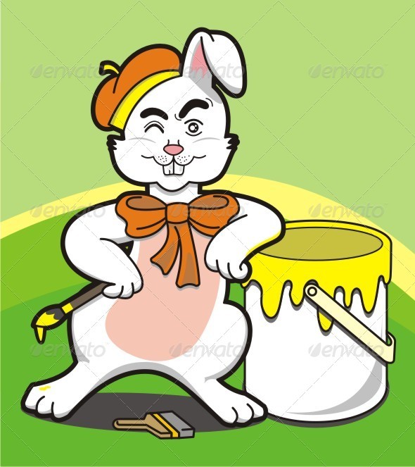 GraphicRiver Easter Artist 3995928 GraphicRiver Easter Artist 3995928