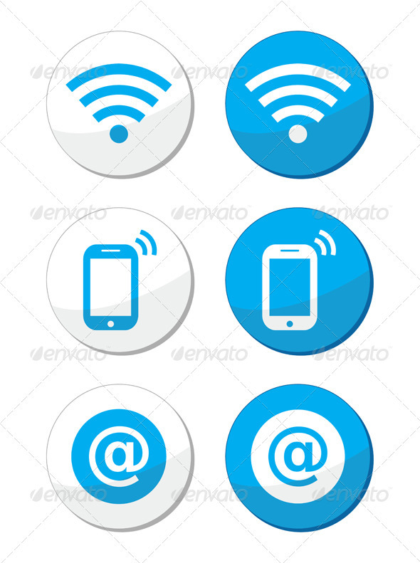 GraphicRiver Wifi Network Internet Zone Blue Labels Set 3998784 GraphicRiver Wifi Network Internet Zone Blue Labels Set 3998784