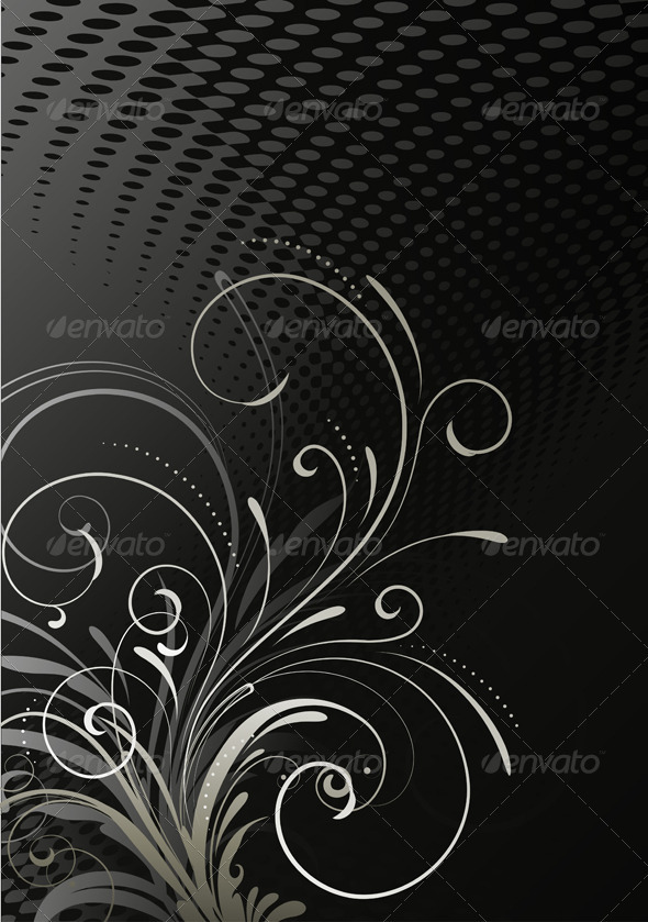 GraphicRiver Floral Background 4000623 GraphicRiver Floral Background 4000623
