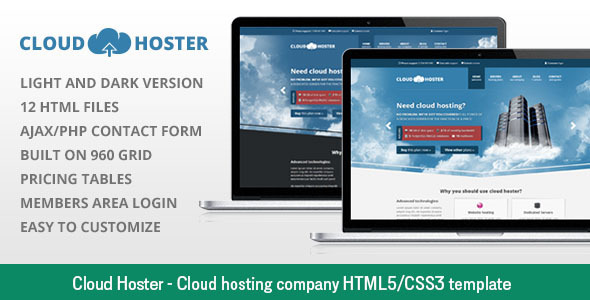 ThemeForest Cloud Hoster Modern Hosting Company HTML Theme 3913449 ThemeForest Cloud Hoster Modern Hosting Company HTML Theme 3913449