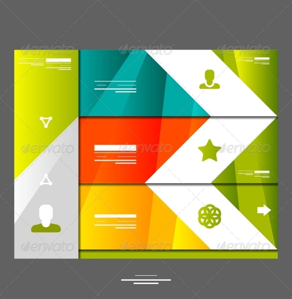 GraphicRiver Infographic banner design elements 4005584 GraphicRiver Infographic banner design elements 4005584