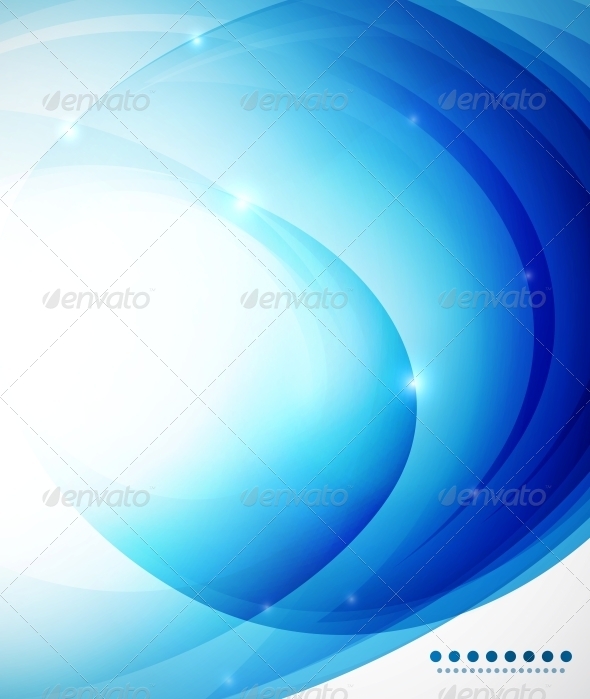 GraphicRiver Blue abstract vector background template 4006399 GraphicRiver Blue abstract vector background template 4006399