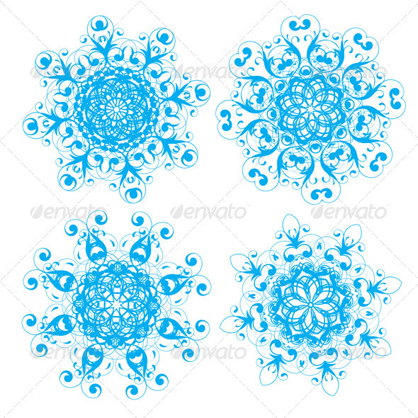 GraphicRiver Snowflakes 4007616 GraphicRiver Snowflakes 4007616