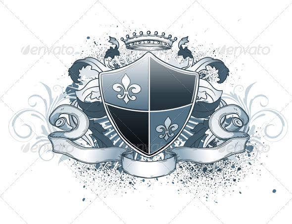 GraphicRiver Heraldic Shield 4007717 GraphicRiver Heraldic Shield 4007717