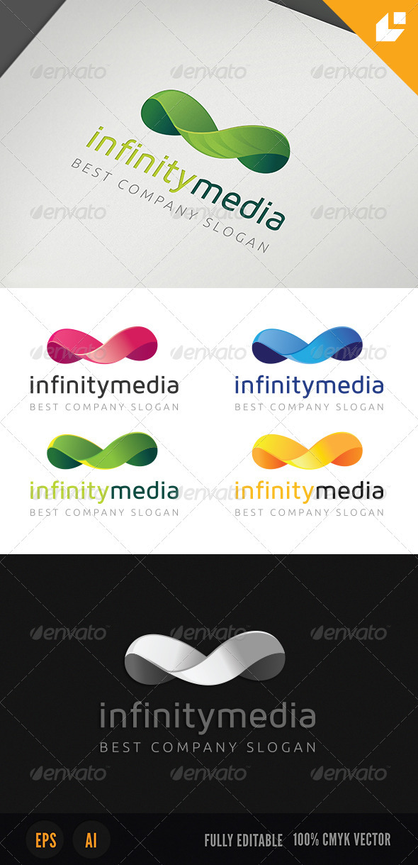 GraphicRiver Infinity Media Logo 4012938 GraphicRiver Infinity Media Logo 4012938