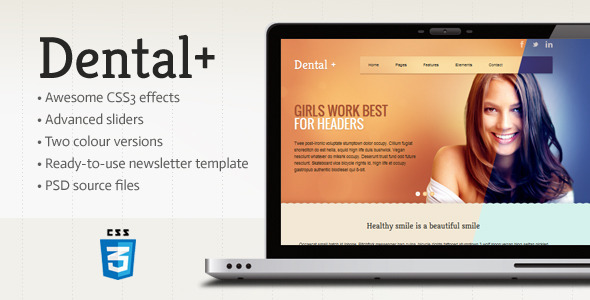 Dental+ HTML Template - Health & Beauty Retail
