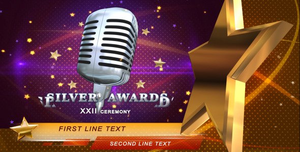 Videohive TV show or Awards Show Package & part 2电视频道和颁奖晚会栏目包装AE模板合集