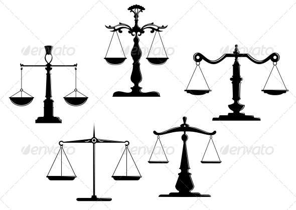 GraphicRiver Justice scales 4021828 GraphicRiver Justice scales 4021828