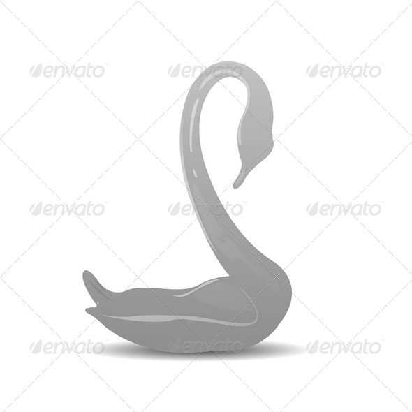 GraphicRiver Swan silver 3945684 GraphicRiver Swan silver 3945684