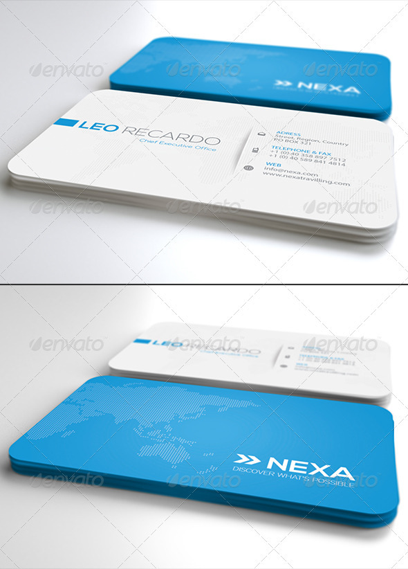 Global Business Card Ver. 2.0 - Corporate Business Cards