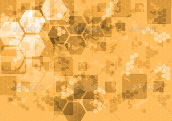 GraphicRiver Abstract Tech Background with Squares and Hexagons 4026683 GraphicRiver Abstract Tech Background with Squares and Hexagons 4026683