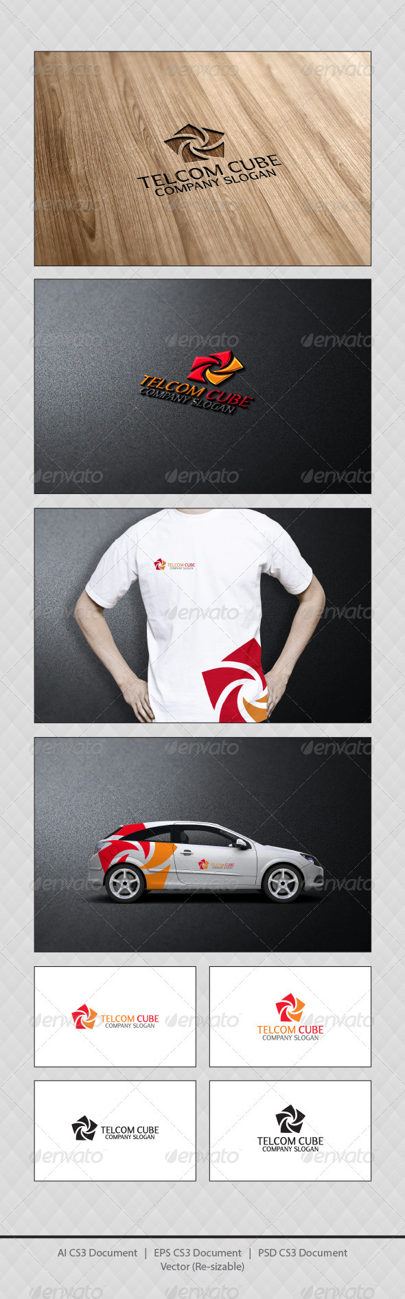 GraphicRiver Telcom Cube Logo Templates 4030980 GraphicRiver Telcom Cube Logo Templates 4030980