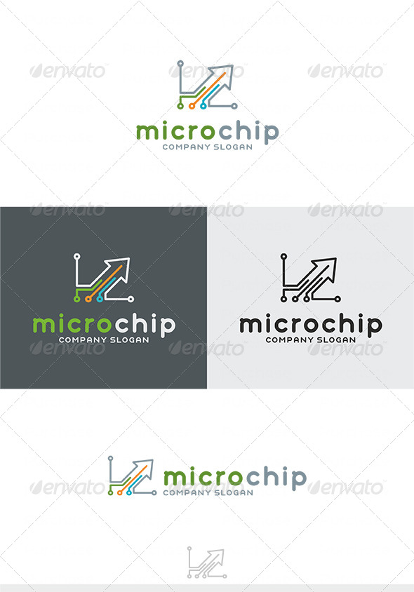GraphicRiver Micro Chip Logo type2 4038780 GraphicRiver Micro Chip Logo type2 4038780