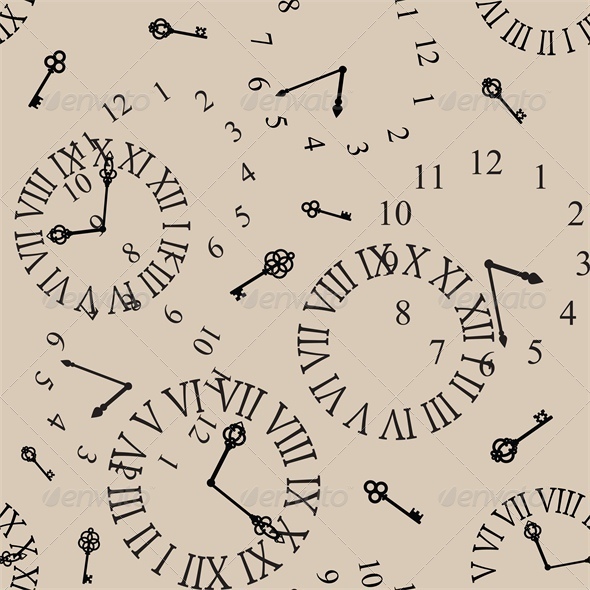 GraphicRiver Antique Clock Face Seamless Background 4041299 GraphicRiver Antique Clock Face Seamless Background 4041299