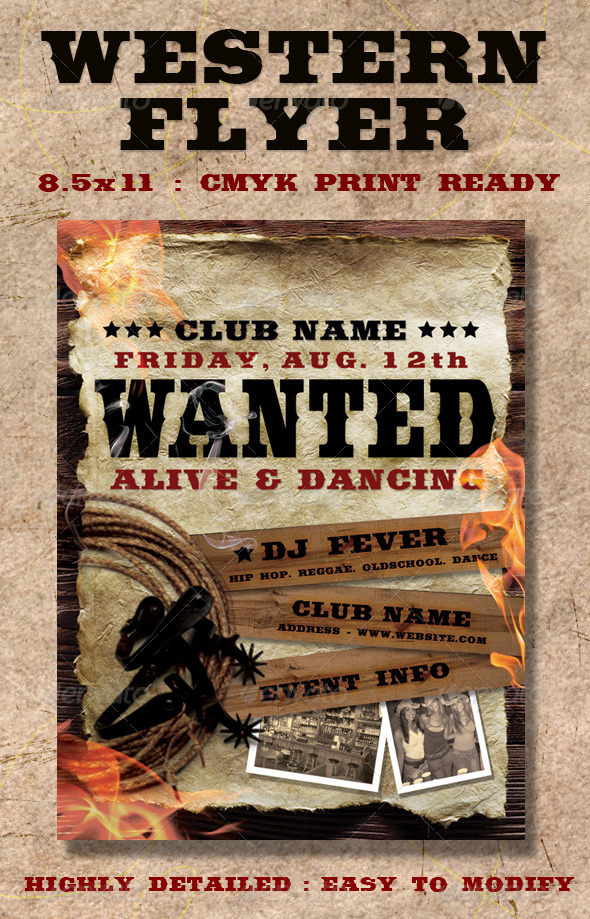 GraphicRiver Western Flyer 437055 GraphicRiver Western Flyer 437055
