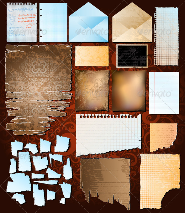 GraphicRiver paper collection 4046298 GraphicRiver paper collection 4046298