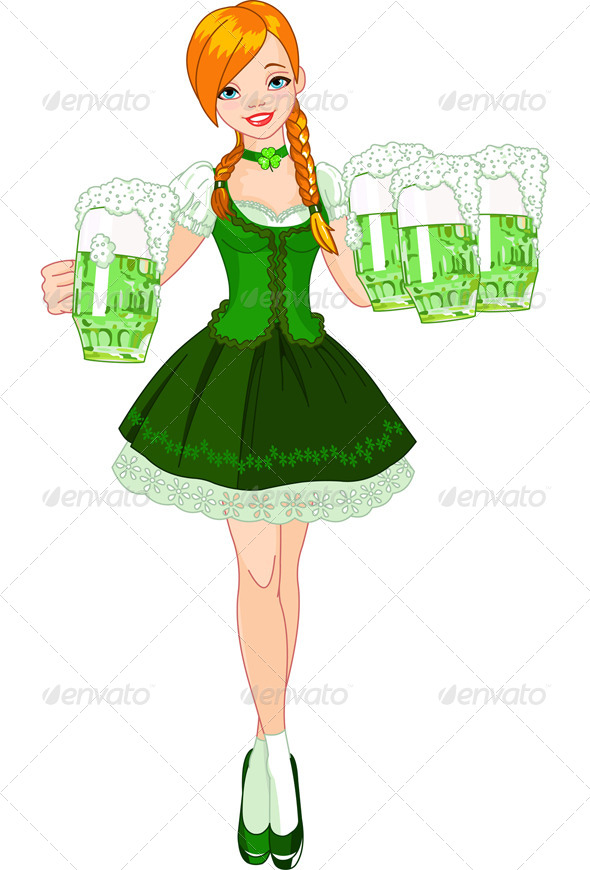 GraphicRiver Irish girl 4047225 GraphicRiver Irish girl 4047225