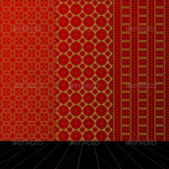 GraphicRiver Red Room with set seamless and wooden floor 4047914 GraphicRiver Red Room with set seamless and wooden floor 4047914