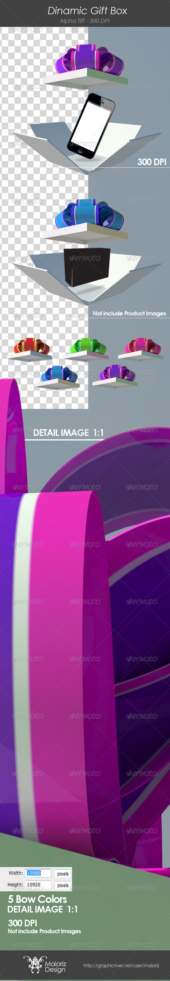 GraphicRiver Dinamic Gift Box 3933490 GraphicRiver Dinamic Gift Box 3933490