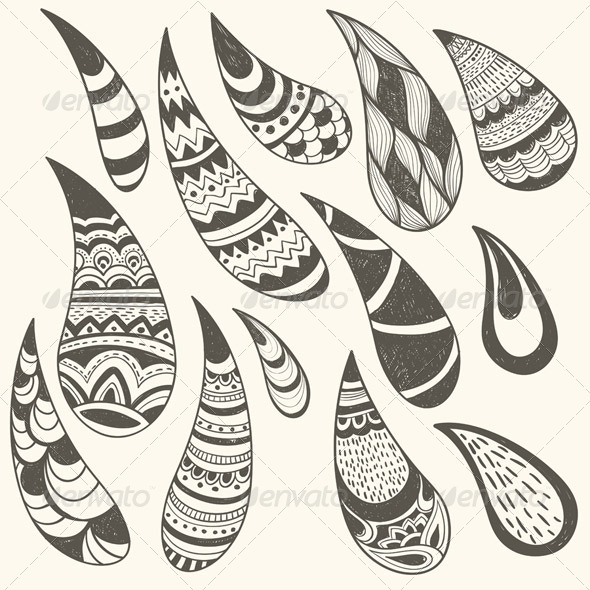 GraphicRiver Vector Paisley Design Elements 4053136 GraphicRiver Vector Paisley Design Elements 4053136
