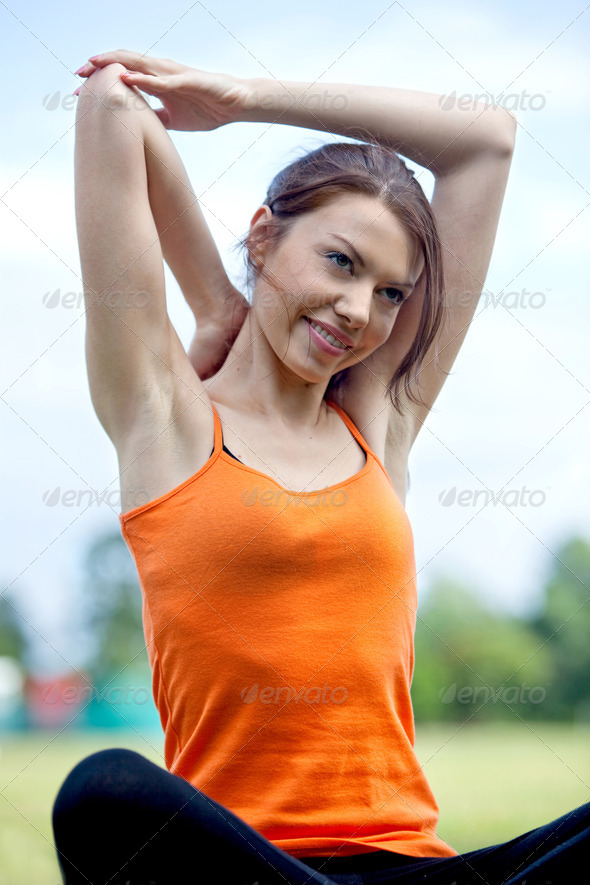Stock Photo - PhotoDune Woman stretching 438614 Stock Photo - PhotoDune Woman stretching 438614