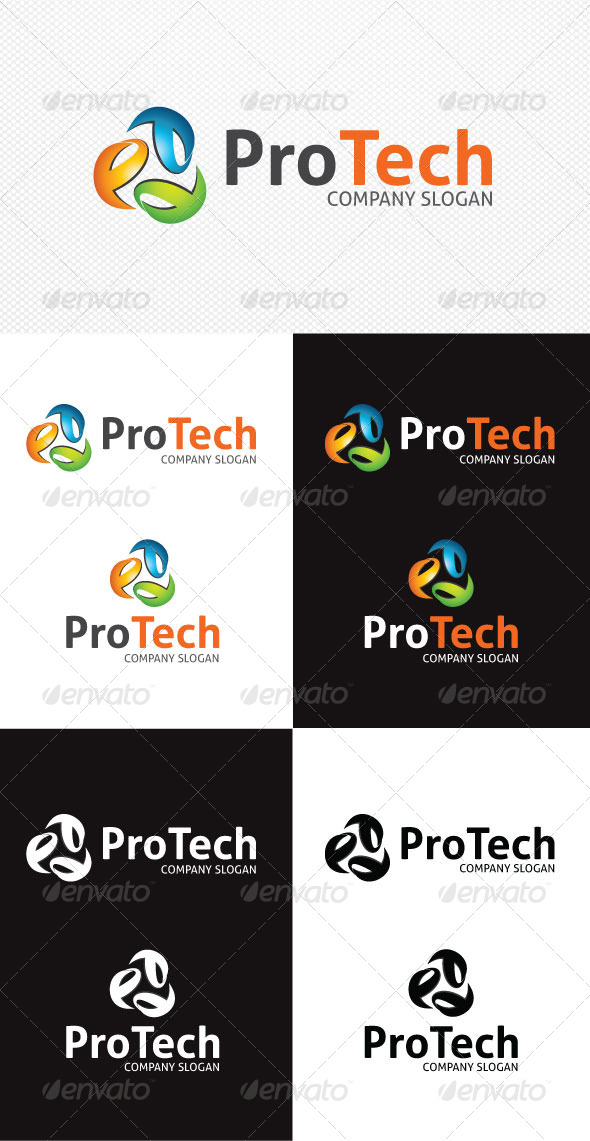 GraphicRiver ProTech Logo Template 4057539 GraphicRiver ProTech Logo Template 4057539