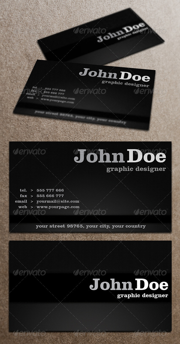 GraphicRiver Business Card 4058327 GraphicRiver Business Card 4058327