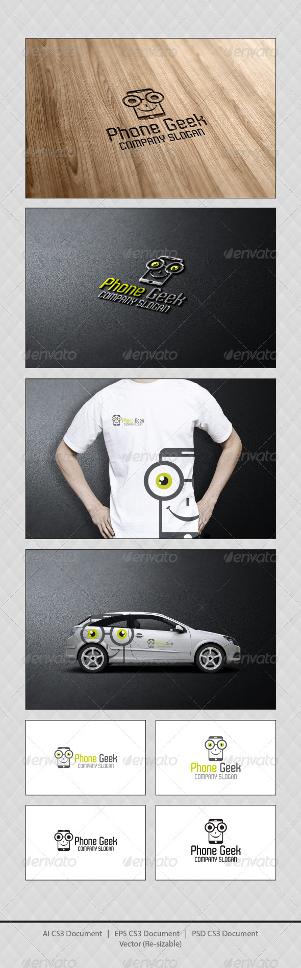 GraphicRiver Phone Geek Logo Templates 4062345 GraphicRiver Phone Geek Logo Templates 4062345