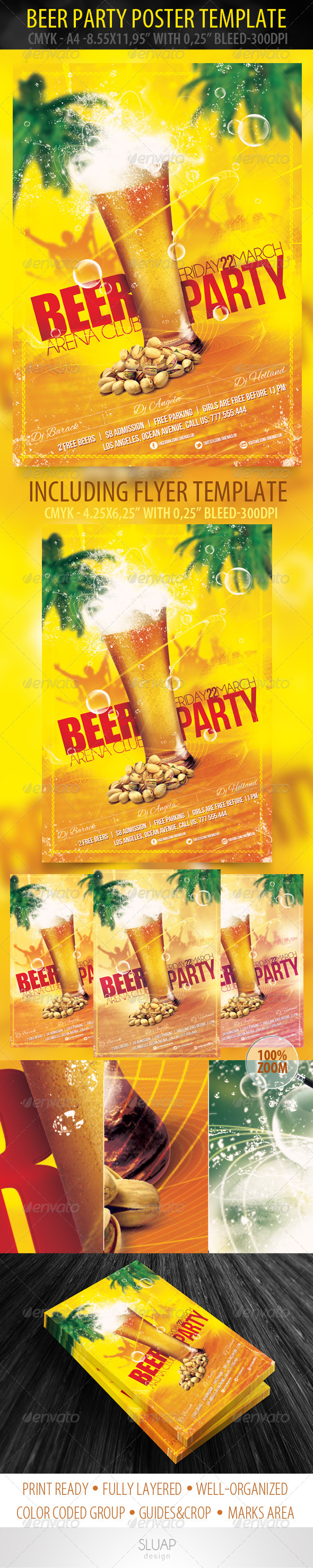 GraphicRiver Beer Party Poster & Flyer Template 3951776 GraphicRiver Beer Party Poster & Flyer Template 3951776