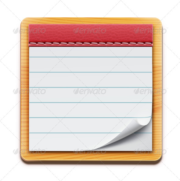 GraphicRiver Notepad 4065219 GraphicRiver Notepad 4065219