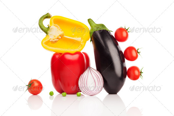 Vegetable symphony. - Stock Photo - Images