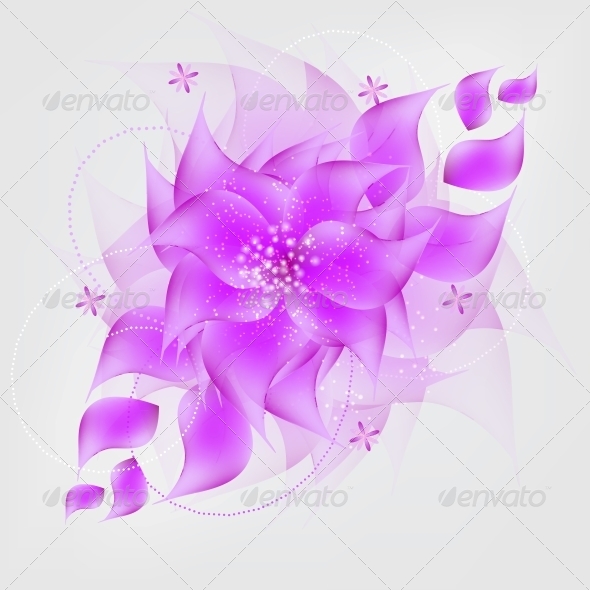 GraphicRiver Romantic Flower vector Background 4068059 GraphicRiver Romantic Flower vector Background 4068059