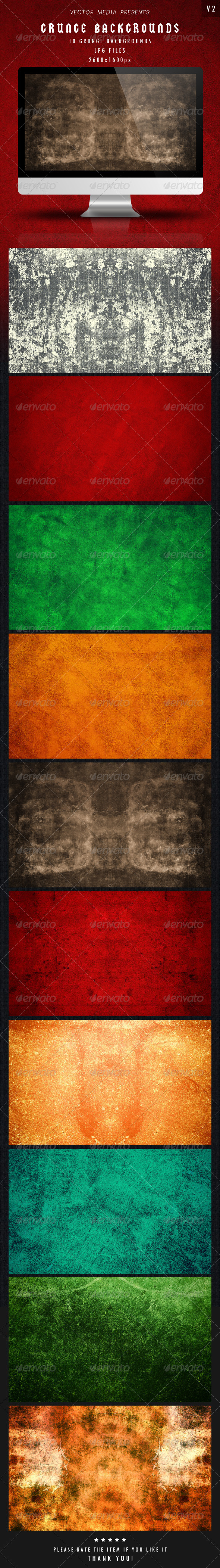 GraphicRiver Grunge Backgrounds Vol 2 4071148 GraphicRiver Grunge Backgrounds Vol 2 4071148