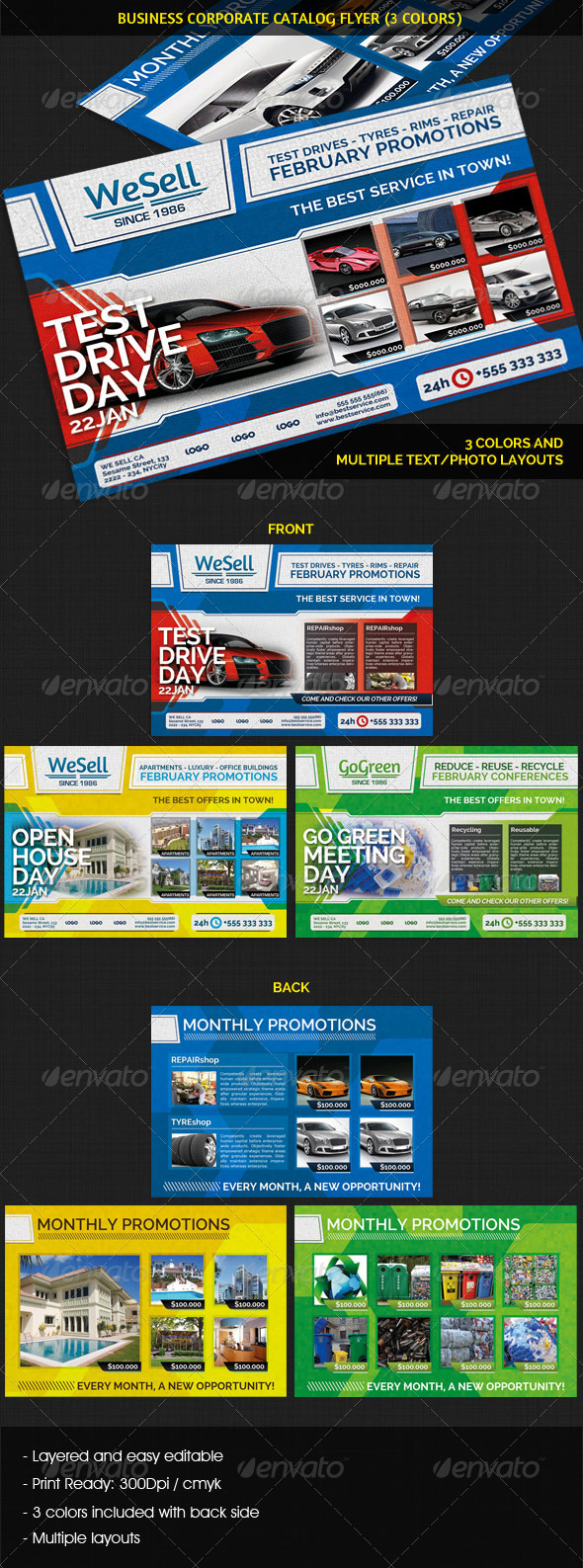 GraphicRiver Business Corporate Catalog Flyer 4071525 GraphicRiver Business Corporate Catalog Flyer 4071525