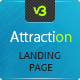 Attraction - Responsive Landing Page Attraction - Responsive Landing Page - ThemeForest Item for Sale