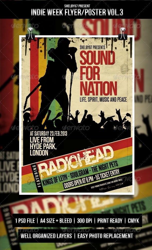 GraphicRiver Indie Week Flyer Poster Vol.3 4073010 GraphicRiver Indie Week Flyer Poster Vol.3 4073010