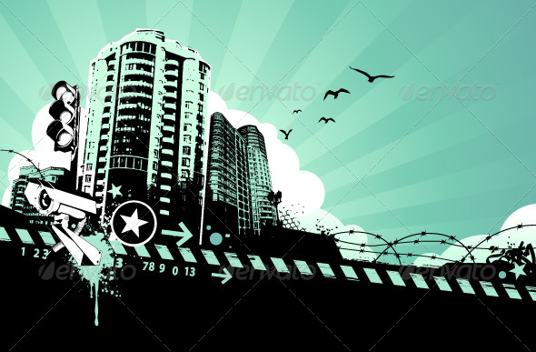 GraphicRiver Grunge Urban Background 4073333 GraphicRiver Grunge Urban Background 4073333