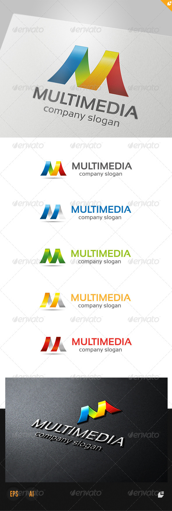GraphicRiver Multimedia Logo 4076046 GraphicRiver Multimedia Logo 4076046