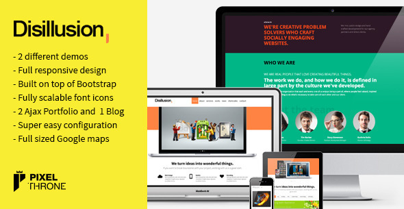 ThemeForest Disillusion > Responsive One Page WordPress Theme 4077030 ThemeForest Disillusion > Responsive One Page WordPress Theme 4077030