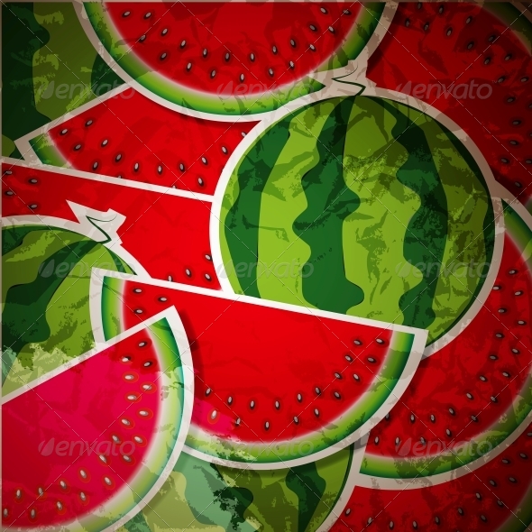 GraphicRiver Watermelon Background 4078849 GraphicRiver Watermelon Background 4078849