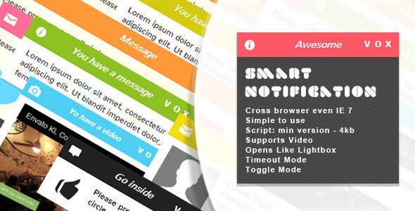 CodeCanyon Smart Notification jQuery Plugin 4079629 CodeCanyon Smart Notification jQuery Plugin 4079629