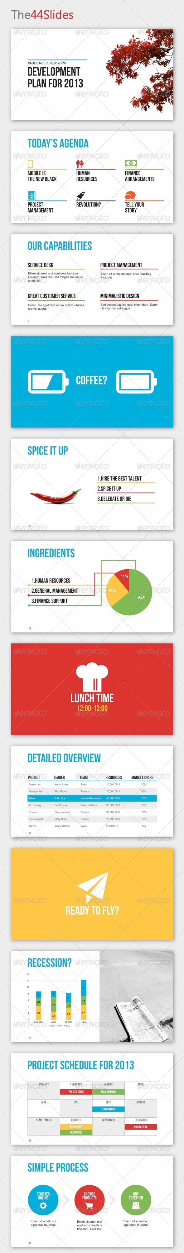 GraphicRiver The44Slides Powerpoint Template 4085888 GraphicRiver The44Slides Powerpoint Template 4085888