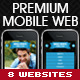Premium Mobile Web Template - ThemeForest Item for Sale