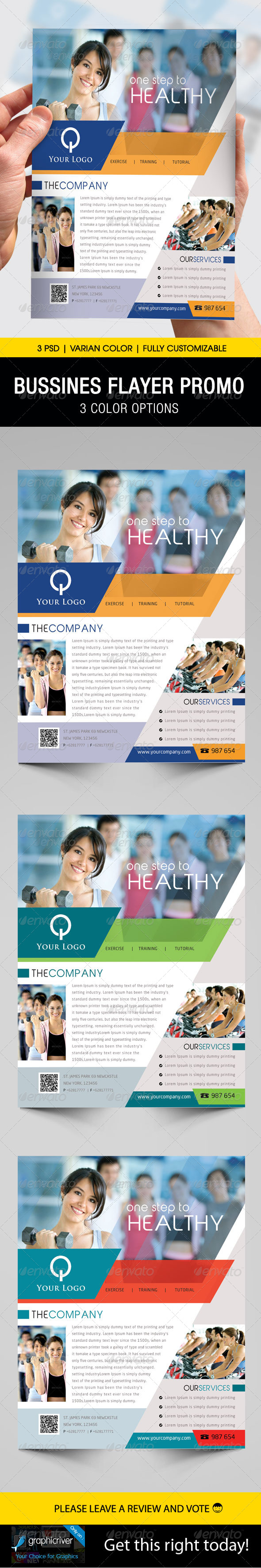 GraphicRiver Business Flyer Template 3979180 GraphicRiver Business Flyer Template 3979180