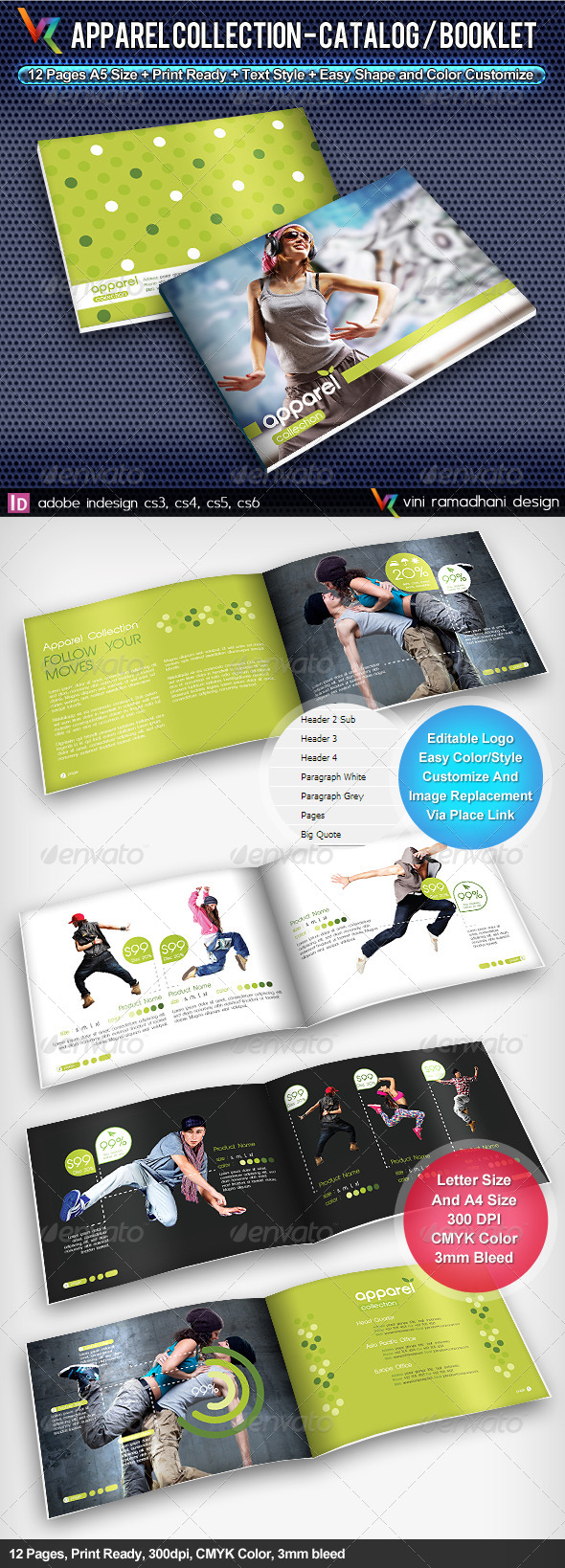 GraphicRiver Apparel Collection Catalog Brochure 4087611 GraphicRiver Apparel Collection Catalog Brochure 4087611