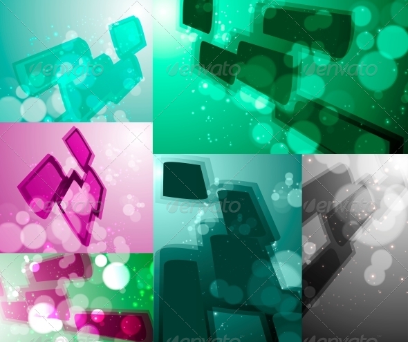 GraphicRiver Set for Abstract Vector Background 4091230 GraphicRiver Set for Abstract Vector Background 4091230
